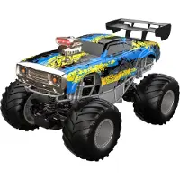 Revell Control RC Car GhostDriver XXL | ferngesteuertes Auto | mit bulligen Off-Road-Reifen, cooler LED-Beleuchtung, moderner 2.4 GHz Fernsteuerungs-Technik und Li-Ion Akku | Länge 43 cm