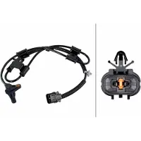 Hella ABS Sensor Raddrehzahl Vorne für KIA RIO II (JB) 6PU 358 252-361
