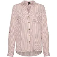 Vero Moda Hemd Bumpy 10275283 Rosa Regular Fit