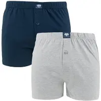 Ceceba Boxershort 2Er Pack Daytona in grau-hell-melange | Gr.: 14