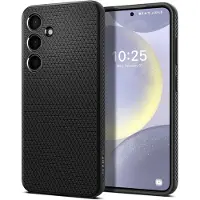 Spigen Samsung Galaxy S24 Hülle - Silikon - - Backcover/Soft Case - Schwarz