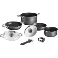 Brunner - Topfset Flavor 7+1 Ø 20 cm Topf- und Pfannenset Küchenkochset Geschirrset für die Küche