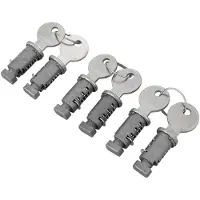 Atera Schlosssatz für Giro / Nova / Strada /Genio 6 Schlösser+2 Schlüssel 083011