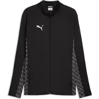 Puma teamLIGA26 Training Jacket , Größe:M, Farben:Black-White-Flat Dark Gray