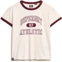 Superdry Athletic Ringer Kurzarm-t-shirt