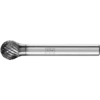 PFERD TOOLS Hartmetall Frässtift Kugel KUD Z3P universal mittel kreuzverzahnt HICOAT - 21112724