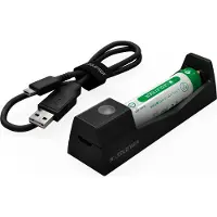 Led Lenser Battery Lition 14500 Mh3/mh5 Ladegerät