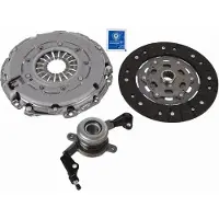 SACHS Kupplungssatz Kupplung passend für MERCEDES-BENZ C-Klasse Limousine (W204) 3000 990 463