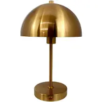 Dyberg Larsen Stockholm Portable Tischleuchte Antique Brass - , Stockholm, dimmbar, Bronze / Altmessing, für Wohnzimmer, Metall, Skandinavisch