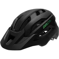 Giro Fixture II Jugendhelm Kinder Größe 50-57 cm matt schwarz-grün 39346-151-UY