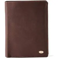 Esquire Leder Geldbörse Chicago Portrait Wallet Brown dunkelbraun