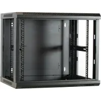 DSI Games 9 HE Serverschrank, Wandgehäuse, mit Glastür (BxTxH) 600 x 450 x 500mm