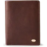Esquire Geldbörse Chicago Wallet Compact Brown dunkelbraun