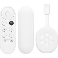 Kwmobile 2x Hülle für Fernbedienung und Streaming Gerät kompatibel mit Google Chromecast 2020 4K (not for New-Generation) - Silikon Case Set für TV