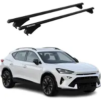 Menabo Dachträger Grundtäger für Cupra Formentor 2020-2025 75kg Alu Schwarz 2x