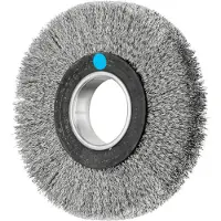 PFERD TOOLS POS Rundbürste breit ungezopft RBU Edelstahl-Draht Schleifbock - 43701240