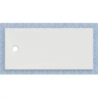 Geberit CleanFloor30 Duschfläche integriert, mit Dichtvlies, weiß: 170x80cm,
