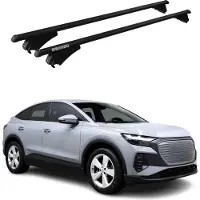 Omac Menabo Dachträger Grundtäger für Audi Q4 e-tron 2021-2025 75kg Alu Schwarz 2 tlg