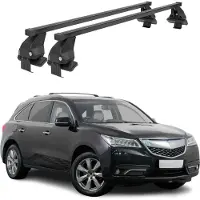 Menabo Dachträger Grundtäger für Acura MDX 2014-2020 50kg Stahl Schwarz 2 tlg