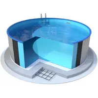 W'eau Ibiza Rundpool 4,00 x 1,50 m, Wandstärke 0,75 mm