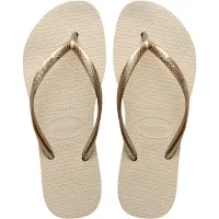 Havaianas Tong Slim Flatform Flip-Flops aus Synthetik Schwarz