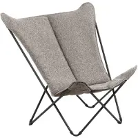 Lafuma Sphinx Niksen Liegestuhl Stahl/Olefin Dunkelgrau LFM5396.A005