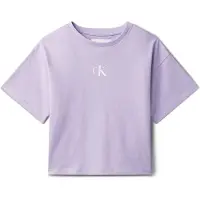 Calvin Klein Jeans T-Shirt LVCKSJA16G Violett Boxy Fit