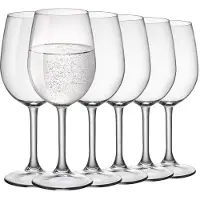 Bormioli Rocco 6x Rotweingläser, Serie Inventa, 0,637 Liter