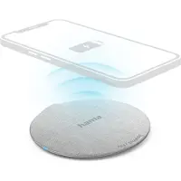 Hama Wireless Charger QI-FC10 Metal, 10 W, weiß