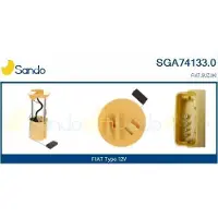 SANDO SGA74133.0 Kraftstofffördereinheit für FIAT Sedici (FY) für SUZUKI SX4 (EY, GY)
