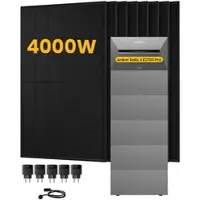 Anker SOLIX Solarbank 3 E2700 Pro, mit 8 x 500 Bifaziale Solarmodule, by Powerness - 16kWh / 5 x Smart Plug / Selbstabholung