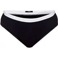 JOOP! Bikini-Hose JOOP "Blanca Beach", Damen, Gr. 40, N-Gr, schwarz beauty, Obermaterial: 83% Polyamid, 17% Elasthan, Badehosen Bikini-Hose