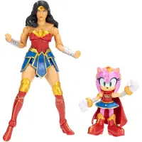 Jakks pacific Amy 7 Cm Wonder Women 15 Cm Figuren Mehrfarbig Mehrfarbig One Size