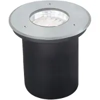 Paulmann Spec Einbauleuchten Set Boden überfahrb Sparlampe IP67 7W 230V GX53 Disc 140mm Edelstahl/Metall