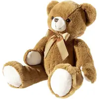 Heunec Bär mit Schleife braun medium Größe 42 cm