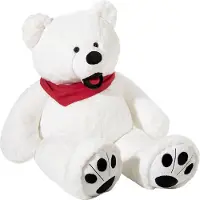Heunec KUMA Eisbaer "Mika" im XL-Format weiß