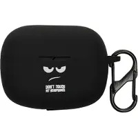 Kwmobile Design Schutzhülle für JBL Wave Beam / Beam 2 / Wave 200TWS Hülle - TPU Silikon Case für Kopfhörer Ladecase - stoßfestes Cover mit Karabiner