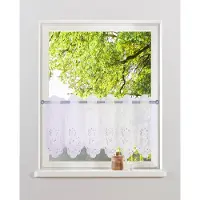 Otto Home Scheibengardine "Maarle" Durchzuglöcher 1 Stk. tlg.
