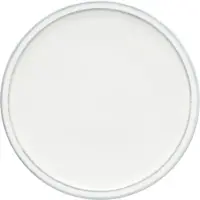 Costa Nova Friso Teller flach, white, ø: 163 mm