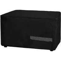 Kwmobile Schutzhülle kompatibel mit Marshall Stanmore II Wireless / Stanmore 2 Hülle - Staubhülle für Mini Lautsprecher - Speaker Cover in Schwarz