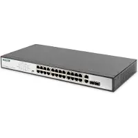Digitus DN-95343, Unmanaged, Fast Ethernet (10/100), Power over Ethernet (PoE), Rack-Einbau, 1U