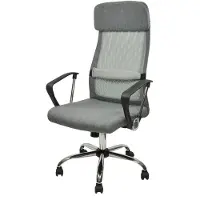 HTI Bürostuhl Simon, ergonomisch, mit Armlehnen, 64x117x51 cm