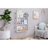 Ticaa kindermobel Kinder Bücherregal Toni 55x80 & 60x130