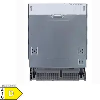 PKM GSP12-4DFI, Voll integriert, Standardgröße (60 cm), Korb, Kunststoff/Edelstahl, 12 Maßgedecke, C