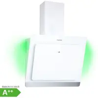 Klarstein Dunstabzugshaube 60cm, Abluft-Dunstabzugshaube, Abzugshaube mit Aktivkohl-Filter, Dunstabzug mit 563m³/h Luftstrom, Wandhauben mit RGB-LEDs & IoT/Wifi, Leise Dunstabzugshauben 60 cm