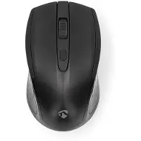 Nedis Mouse - Drahtlos - 800 / 1200 / 1600 dpi - Einstellbar DPI - Anzahl Knöpfe: 4 - Beidhändig