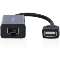 Nedis USB-Extender - USB 2.0 - 1x USB-A Stecker - 1x RJ45 Female - 1x USB-A Buchse - 1x RJ45 Female - Up to 50.0 m - 480 Mbps - Vernickelt - Rund - PVC - Schwarz - Box