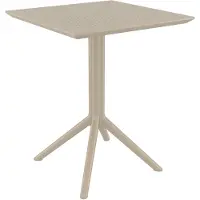 CLP Klapptisch Sky eckig - taupe