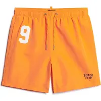 Superdry für Herren. M3010235A Badeanzug aus recyceltem Material orange (L), Strandbekleidung, Recyceltes Polyester, Nachhaltig