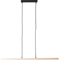 Brilliant Arion LED Pendelleuchte schwarz/holz